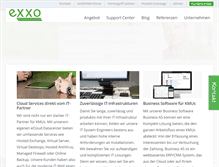 Tablet Screenshot of exxo.ch